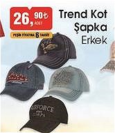 Trend Kot Şapka Erkek image