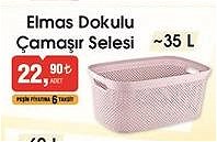 Elmas Dokulu Çamaşır Selesi 35 l image