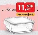 Lav Kilitli Saklama Kabı 720 cc image