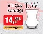 Lav 6'lı Çay Bardağı image