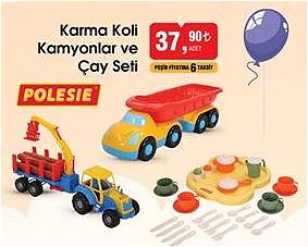 Polesie Karma Koli Kamyonlar ve Çay Seti image