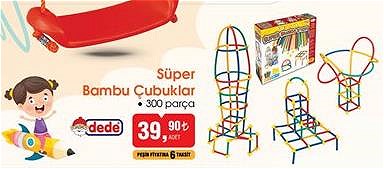 Dede Süper Bambu Çubuklar 300 parça image