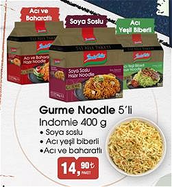 Indomie Gurme Noodle 5'li 400 g image