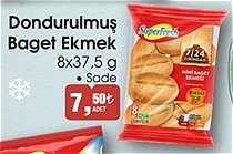 Bim SuperFresh Dondurulmuş Baget Ekmek 8x37,5 g