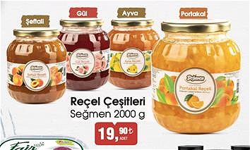 Seğmen Reçel Çeşitleri 2000 g image