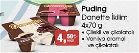 Danette İkilim Puding 4x70 g image