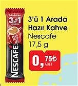 Nescafe 17,5 g 3'ü 1 Arada Hazır Kahve image