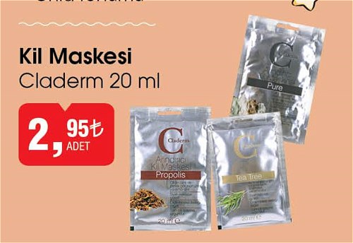 Claderm 20 ml Kil Maskesi image