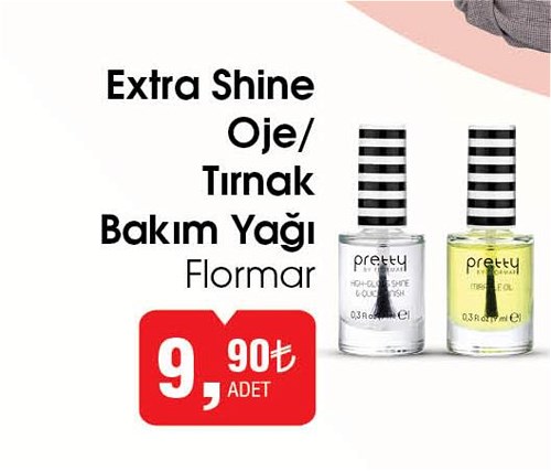 Flormar Extra Shine Oje/Tırnak Bakım Yağı image