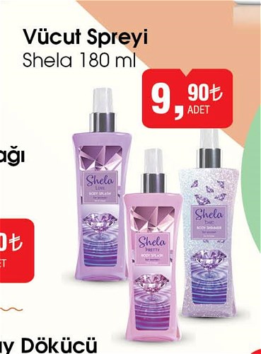 Shela 180 ml Vücut Spreyi image