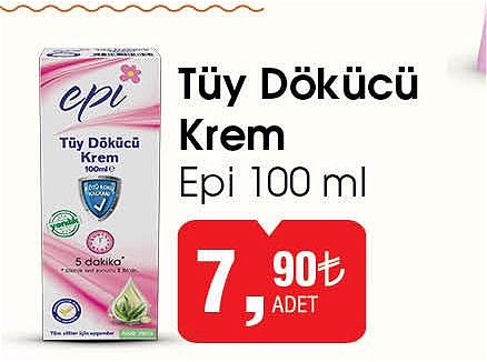 Epi 100 ml Tüy Dökücü Krem image