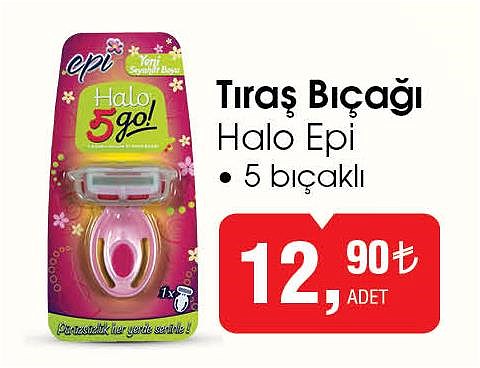 Halo Epi Tıraş Bıçağı 5 Bıçaklı image