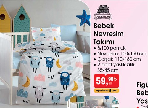 Casilda Home Bebek Nevresim Takımı  image