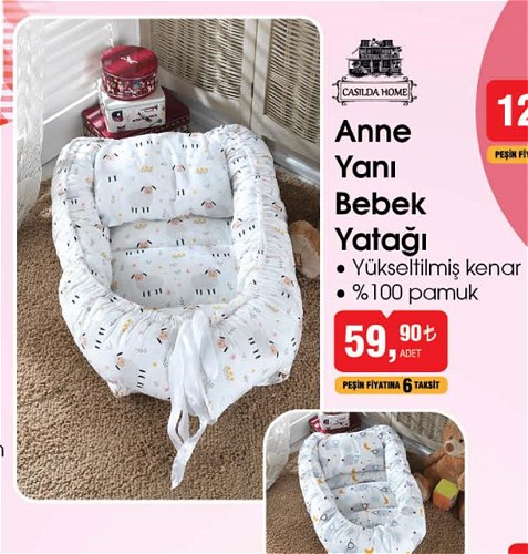 Casilda Home Anne Yanı Bebek Yatağı image