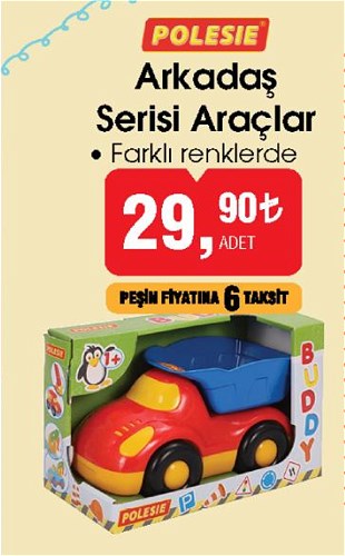 Polesie Arkadaş Serisi Araçlar image