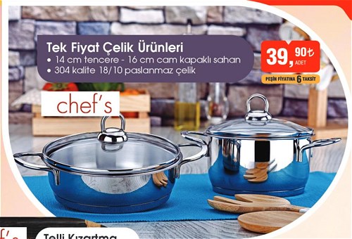 Chef's Çelik Ürünleri/Adet image