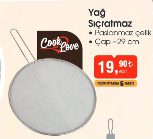 Cook Love Yağ Sıçratmaz image