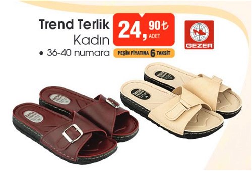 Gezer Trend Terlik Kadın image