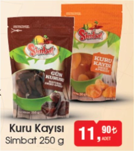 Simbat 250 g Kuru Kayısı image