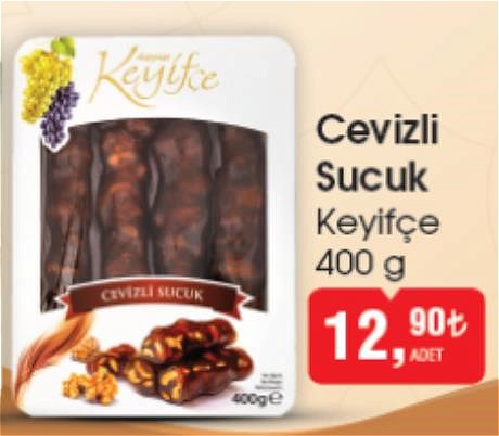 Keyifçe 400 g Cevizli Sucuk image