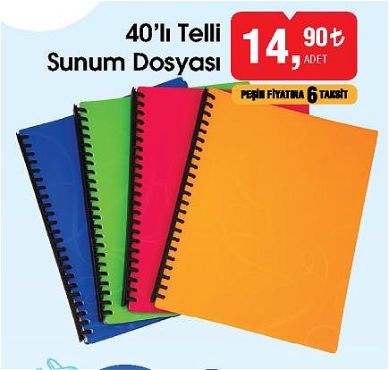 Bim Studi 40'lı Telli Sunum Dosyası