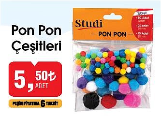 Studi Ponpon Çeşitleri/Adet image