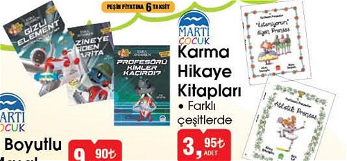 Martı Çocuk Karma Hikaye Kitapları image