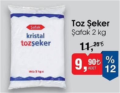 Şafak Toz Şeker 2 kg image