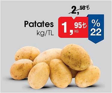 Patates kg image