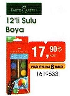 Faber-Castell 12'li Sulu Boya image