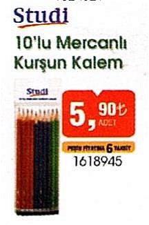 Studi 10'lu Mercanlı Kalem image