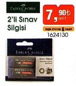 Faber-Castell 2'li Sınav Silgisi image