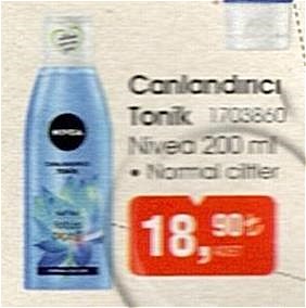 Nivea Canlandırıcı Tonik 200 ml Normal Ciltler image