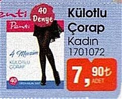 Penti Külotlu Çorap Kadın image