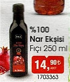 Fıçı %100 Nar Ekşisi 250 ml image