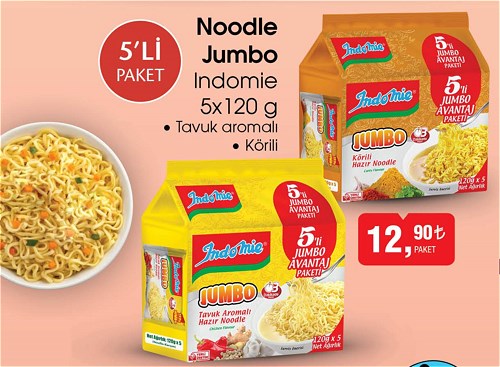 Indomie 5x120 g Noodle Jumbo image