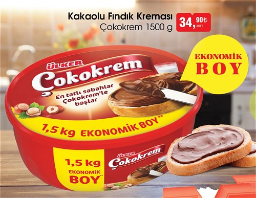 Çokokrem Kakaolu Fındık Kreması 1500 g image