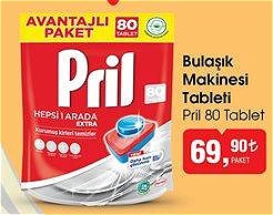 Pril Bulaşık Makinesi Tableti 80 Tablet image