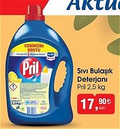 Pril Sıvı Bulaşık Deterjanı 2,5 kg image