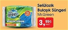 Mr.Green Selülozik Bulaşık Süngeri  image