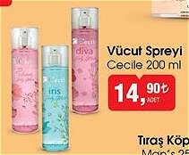 Cecile Vücut Spreyi 200 ml image