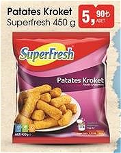 Superfresh Patates Kroket 450 g image