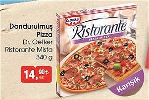 Dr.Oetker Ristorante Mista Dondurulmuş Pizza 340 g image