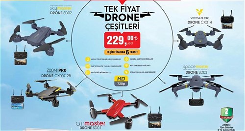 Drone Çeşitleri/Adet image