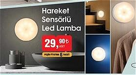 Hareket Sensörlü Led Lamba image