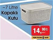 7 Litre Kapaklı Kutu image