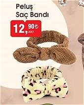 Peluş Saç Bandı image