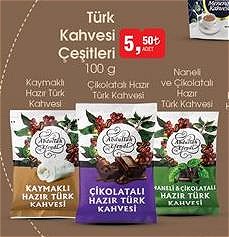 Abdullah Efendi Türk Kahvesi Çeşitleri 100 g image