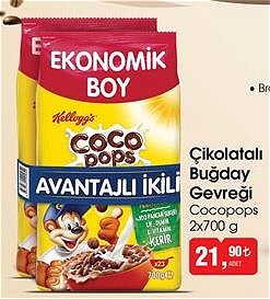 Cocopops Çikolatalı Buğday Gevreği 2x700 g image