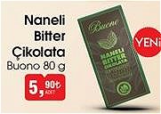 Buono Naneli Bitter Çikolata 80 g image